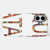 Afrikaanse kleuren Hakuna Matata Case-Mate iPhone Case (Achterkant (horizontaal))