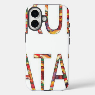 Afrikaanse  kleuren Hakuna Matata.jpg iPhone 16 Hoesje