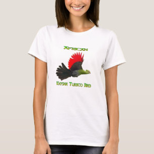 Afrikaanse Knysna Turaco Vogel T-shirt