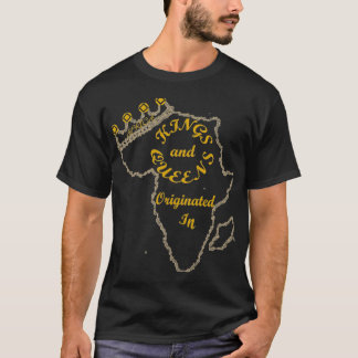 Afrikaanse Koningen en koninginnen T-shirt
