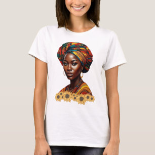 Afrikaanse Koningin: Empowerant en Elegant T-shirt