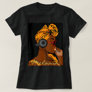 Afrikaanse koningin Melanin T-shirt