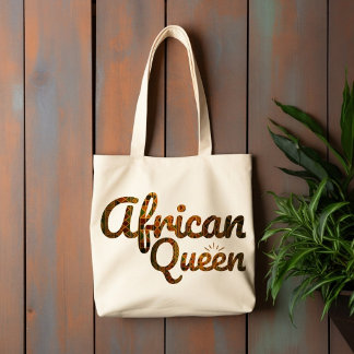 Afrikaanse Koningin Schoudertas — Cadeau voor Haar Tote Bag