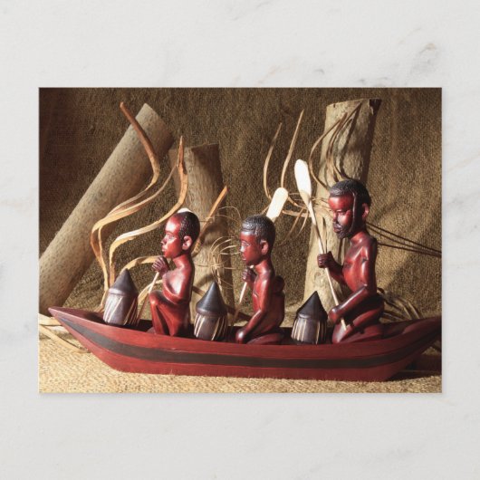 Afrikaanse kunst briefkaart (Voorkant)