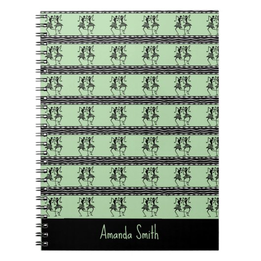 Afrikaanse kunst, feest notitieboek (Voorkant)