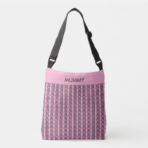 Afrikaanse kunst, magische kokospalmen patroon crossbody tas