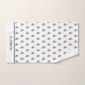 Afrikaanse kunst, Schattigee Inspirerend danser Bad Handdoek (Handdoek)