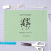 Afrikaanse kunst, Silhouette Celebration Dansers Tissuepapier (Craft)