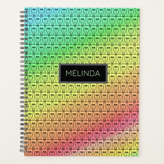 Afrikaanse kunst, zomerse stemming planner (Voorkant)