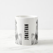 Afrikaanse leeuw potlood tekening koffiemok (Center)