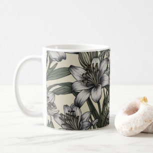 afrikaanse leliebloemen koffiemok