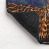 Afrikaanse Leopard Wildlife Art Mousepad Muismat (Hoek)