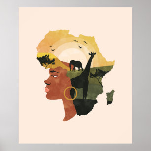 Afrikaanse liefde poster