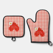 Afrikaanse Liefde / Romanse - Mijn Hartjie Mijn Le Ovenwant & Pannenlap Set (Voorkant)