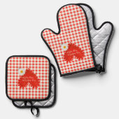 Afrikaanse Liefde / Romanse - Mijn Hartjie Mijn Le Ovenwant & Pannenlap Set (Voorkant / Achterkant)