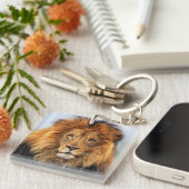 Afrikaanse lion 1 sleutelhanger (Voorkant Rechts)