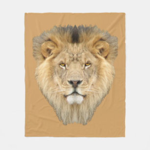 Afrikaanse lion fleece deken
