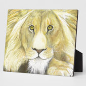 Afrikaanse lion fotoplaat (Zijkant)