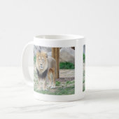 Afrikaanse lion koffiemok (Voorkant links)