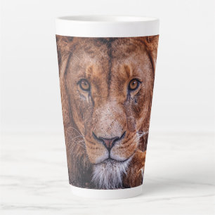 Afrikaanse lion latte mok