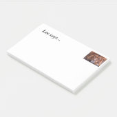 Afrikaanse lion post-it® notes (Schuin)
