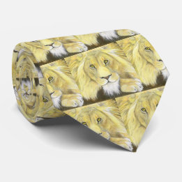 Afrikaanse lion stropdas