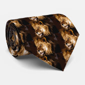 Afrikaanse lion stropdas (Opgerold)