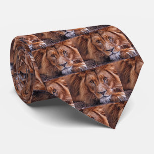 Afrikaanse lion stropdas