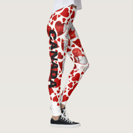 Afrikaanse love canada leggings