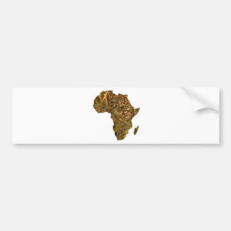 Afrikaanse luipaard bumpersticker