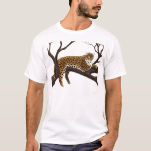 Afrikaanse luipaard in de T-rok T-shirt