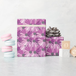 Afrikaanse Madelief Bloempatroon Cadeaupapier