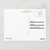 Afrikaanse Madeliefje Briefkaart (Achterkant)