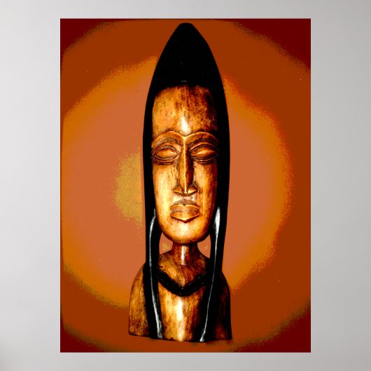 AFRIKAANSE MASK POSTER (Voorkant)
