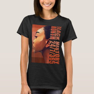 Afrikaanse Melanin Black 247365 Zwarte geschiedeni T-shirt