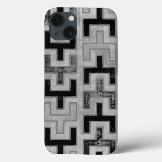 Afrikaanse moddoek Textiel met Geometrische Patron Case-Mate iPhone Case (Achterkant)