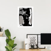 Afrikaanse Mode Diamond Poster (Thuiskantoor)