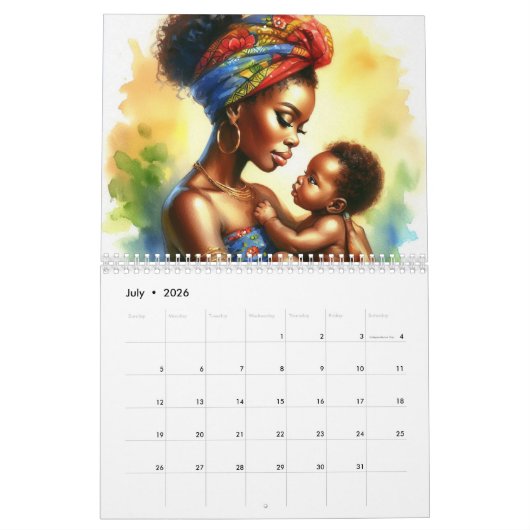 Afrikaanse moeders kalender (Jul 2026)
