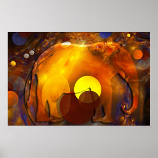 Afrikaanse moerassen poster