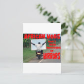 afrikaanse molen briefkaart (Staand voorkant)