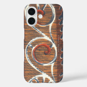  Afrikaanse Motif Art Print iPhone 16 Hoesje