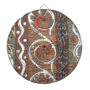  Afrikaanse Motif Art Print Dartbord