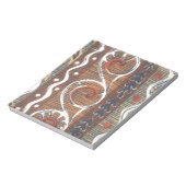 Afrikaanse Motif Art Print Notitieblok (Gedraaid)