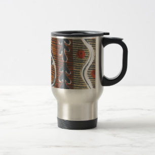 Afrikaanse Motif Art Print Reisbeker