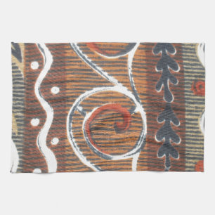 Afrikaanse Motif Art Print Theedoek