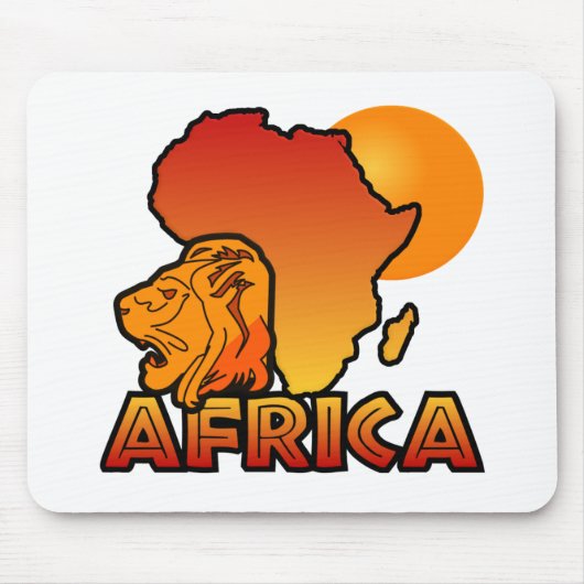Afrikaanse mousepad muismat (Voorkant)