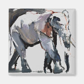 Afrikaanse olifant 2012 magneet (Voorkant)