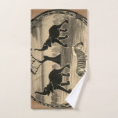 Afrikaanse olifant art print bad handdoek (Handdoek)