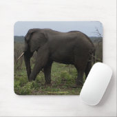 Afrikaanse olifant Big Five Animal Mousepad Muismat (Met muis)