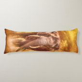 Afrikaanse olifant "Nobility" Lichaamskussen (Voorkant)